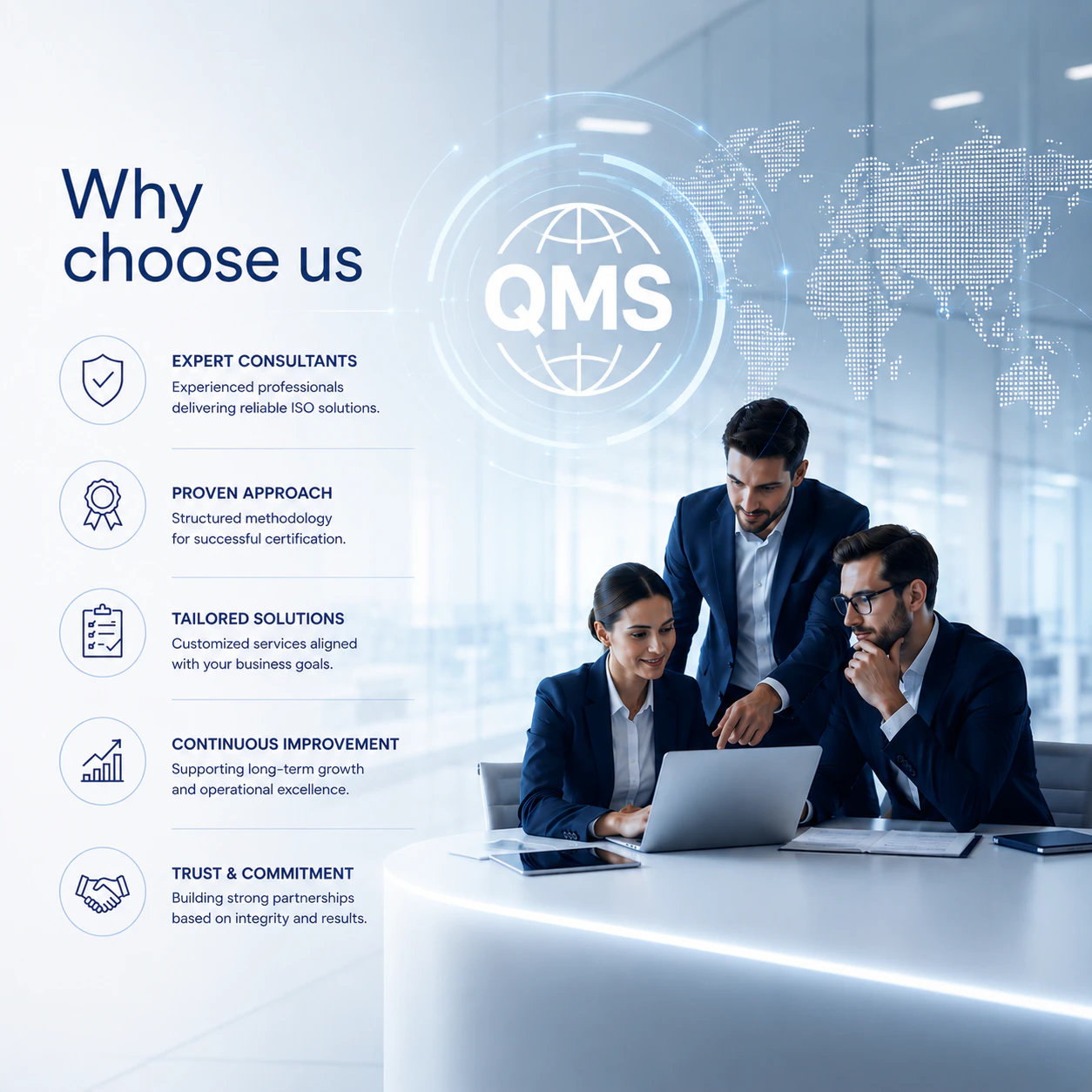 QMS International ISO consulting team